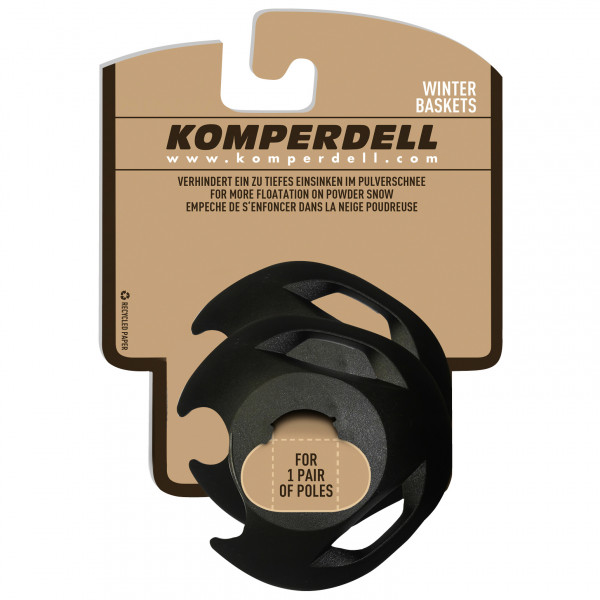 Komperdell - Regular UL FXP Eisflanke - Ersatzteller Gr One Size schwarz von Komperdell
