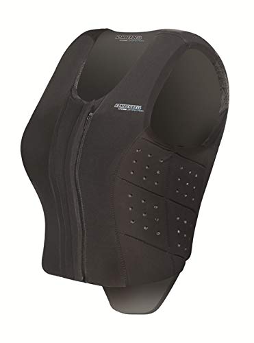 Komperdell Sicherheitsweste Equestrian Frontzip Regular Fit | Farbe: schwarz | Größe: XL von Komperdell