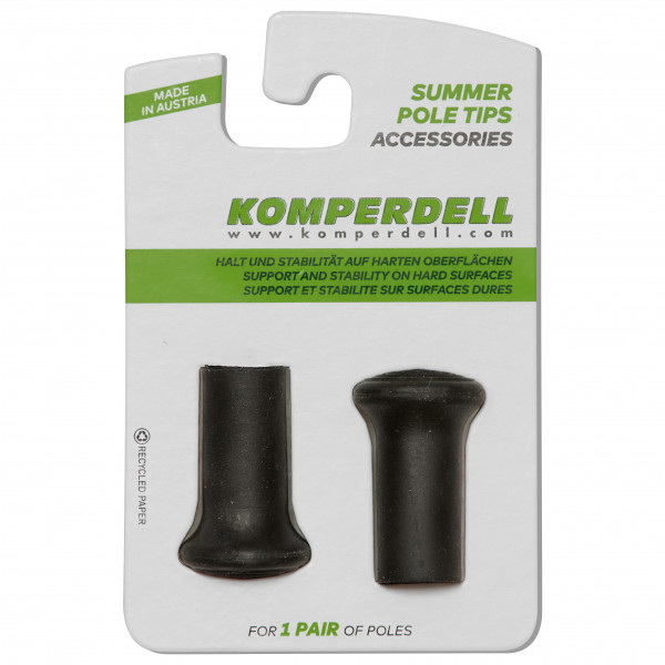 Komperdell - Spitzenschoner Rund - Trekkingstock-Zubehör Gr Ø 8 mm grau von Komperdell