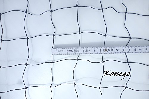 Ballfangnetz - Höhe 2,0m x Länge 10,0m, Mw 5cm, 1,2mm Kordel Ballfangnetz - Höhe 2,0m x Länge 10,0m, Mw 5cm, 1,2mm Kordel von Konege