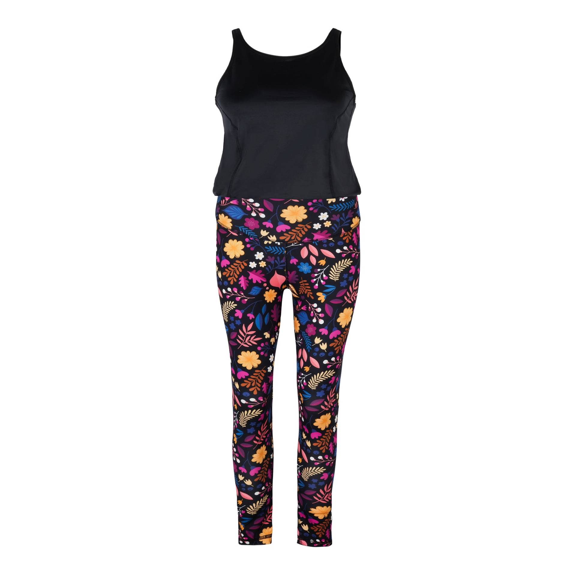 Konekto Jumpsuit Active Primerose mit Schwarz Konekto Jumpsuit Active Primerose mit Schwarz von Konekto
