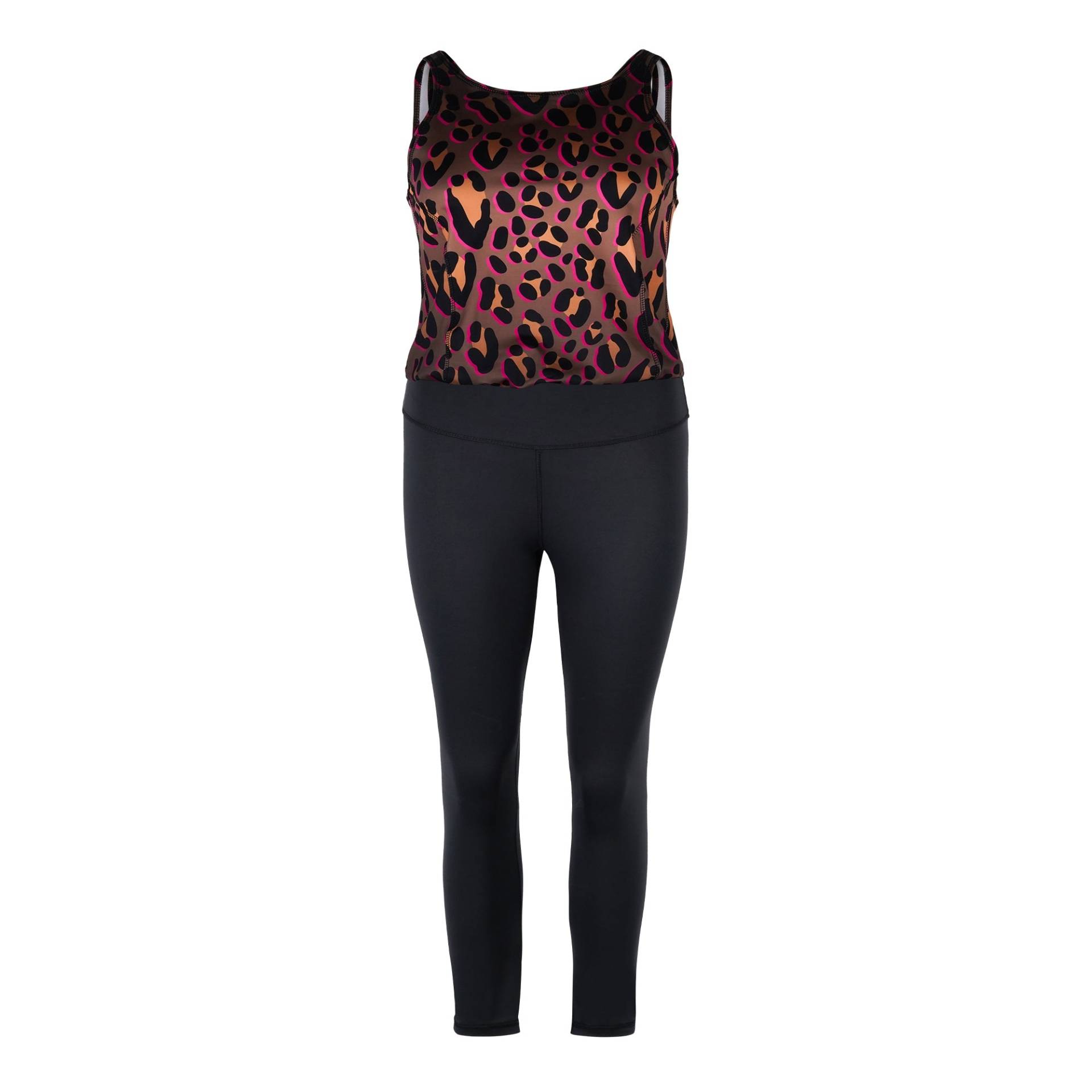 Konekto Jumpsuit Active Schwarz mit Safari Gold Konekto Jumpsuit Active Schwarz mit Safari Gold von Konekto
