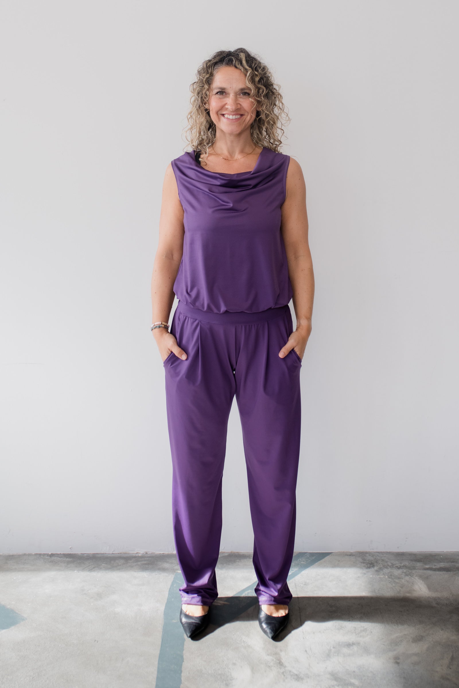 Konekto Jumpsuit Komfort Lila Konekto Jumpsuit Komfort Lila von Konekto