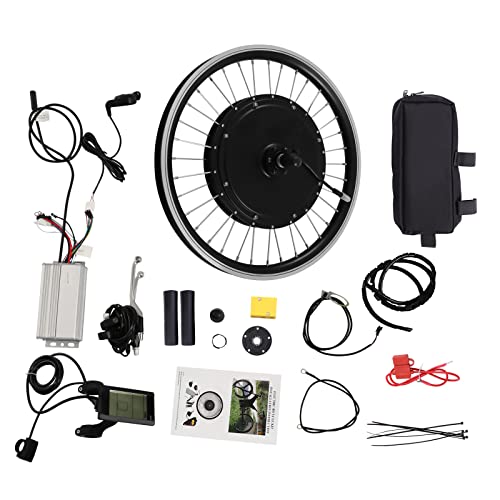 Konfiur 20" Zoll 500W Ebike Umbausatz, E-Bike Vorderrad Umbausatz Kit E-Bike Front Wheel Electric Bicycle Hub Motor Conversion Kit, Elektrofahrrad Umbausatz Höchstgeschwindigkeit bis zu 35km/h. von Konfiur