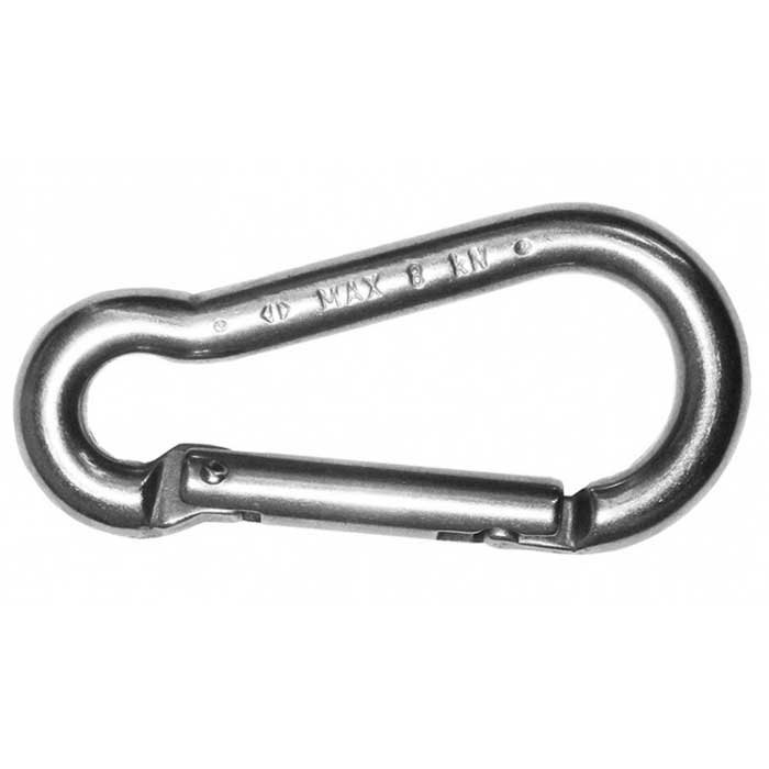 Kong Italy Asymmetric Opening Carabiner Silber 12 x 120 mm von Kong Italy
