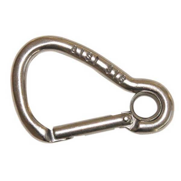 Kong Italy Eye Asymmetric Carabiner Silber 12 x 120 mm Kong Italy Eye Asymmetric Carabiner Silber 12 x 120 mm von Kong Italy