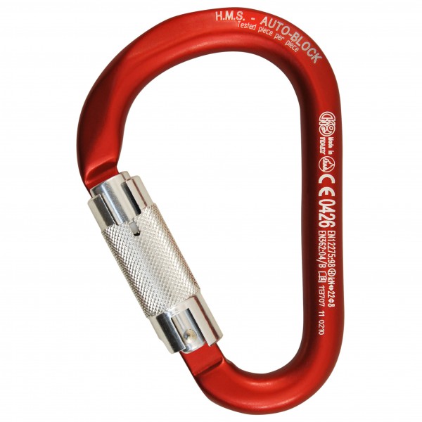 Kong - HMS Classic Autoblock - HMS-Karabiner rot Kong - HMS Classic Autoblock - HMS-Karabiner rot von Kong