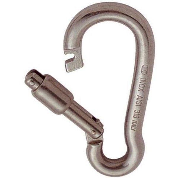 Kong Italy Lock Snap Shackle 10 Units Silber 8 mm von Kong Italy