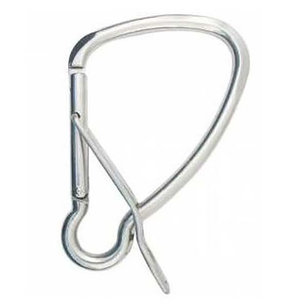 Kong Italy Mooring Hook With Spring Inox 200 Mm Silber von Kong Italy