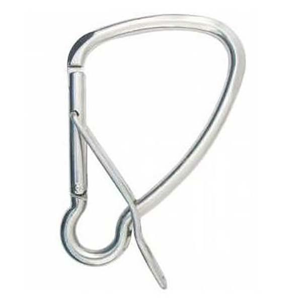 Kong Italy Mooring Hook With Spring Inox 200 Mm Silber Kong Italy Mooring Hook With Spring Inox 200 Mm Silber von Kong Italy