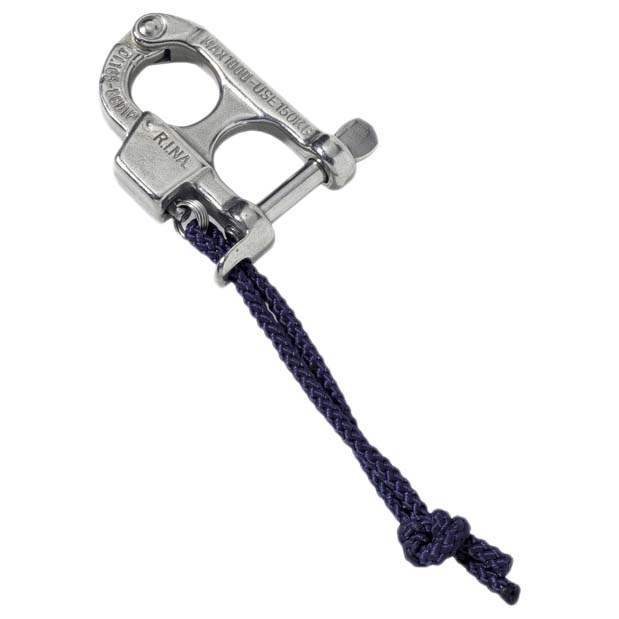 Kong Italy Quick Release Nautic Ski Rina Connector Carabiner Grau Kong Italy Quick Release Nautic Ski Rina Connector Carabiner Grau von Kong Italy
