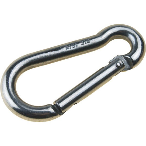 Kong Italy Special Carabine Hook Silber 10 mm von Kong Italy