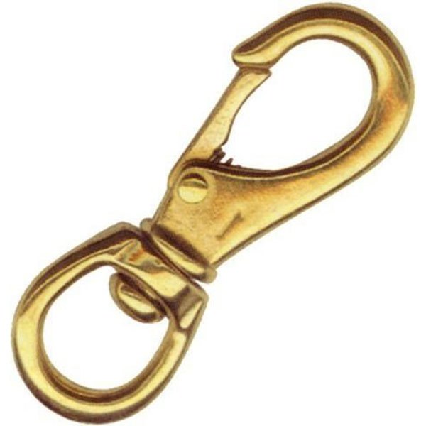 Kong Italy Swivel Snap-hook 10 Units Golden 90 mm Kong Italy Swivel Snap-hook 10 Units Golden 90 mm von Kong Italy