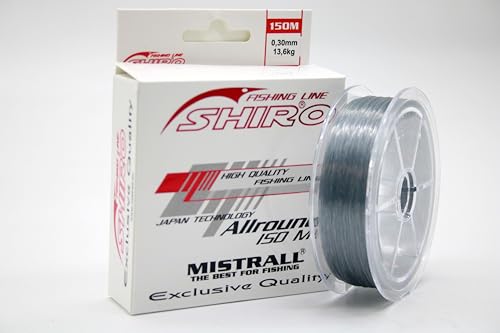 Angelschnur MISTRALL Allround 0,12-0,35mm 150m stark! (0,35mm/17,70kg) von Konger