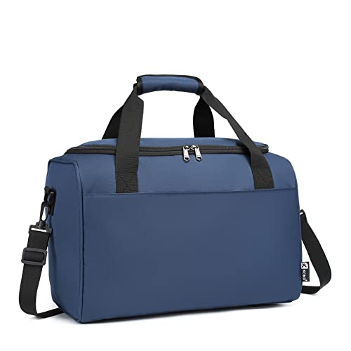 KONO Tasche Ryanair 40x20x25 Handgepäck Tasche für Flugzeug Reisetasche Gepäck Weekender Große Maximal Handgepäck für Herren und Damen mit Schultergurt (Blau) KONO Tasche Ryanair 40x20x25 Handgepäck Tasche für Flugzeug Reisetasche Gepäck Weekender Große Maximal Handgepäck für Herren und Damen mit Schultergurt (Blau) von KONO