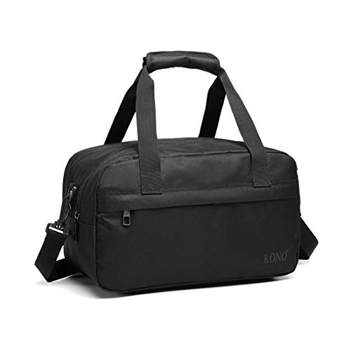 Kono Ryanair Handreisegepäck 35x20x20, Handgepäck Reisetasche Sporttasche mit Schultergurt, 14L von KONO