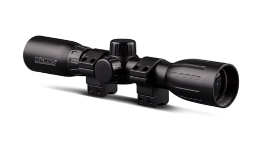 KONUS | KONUSFIRE 4x32 Profi-Zielfernrohr mit Kufenringen, 4x32 Zoom, Schwarz KONUS | KONUSFIRE 4x32 Profi-Zielfernrohr mit Kufenringen, 4x32 Zoom, Schwarz von Konus