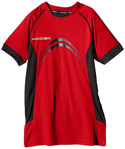 Kooga Boy's Elite BLECH-T-Shirt rot rot / schwarz xs von Kooga