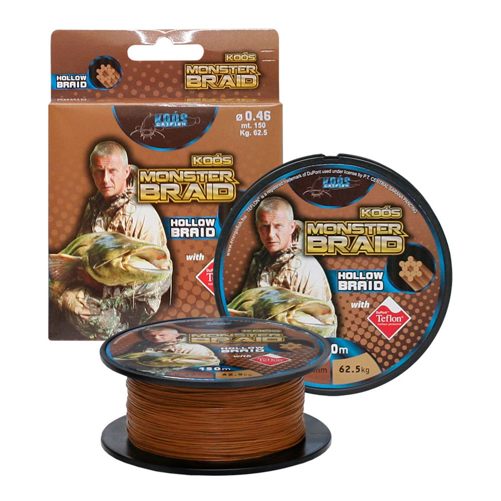 Koos 12x Monster Hollow 150 M Braided Line Braun 0.650 mm Koos 12x Monster Hollow 150 M Braided Line Braun 0.650 mm von Koos
