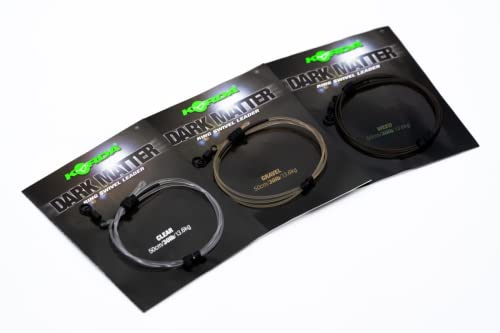 Korda Dark Matter Ring Swivel Leader 50cm 40lb Gravel KSZ69 Montage Karpfenvorfach Vorfach Korda Dark Matter Ring Swivel Leader 50cm 40lb Gravel KSZ69 Montage Karpfenvorfach Vorfach von Korda