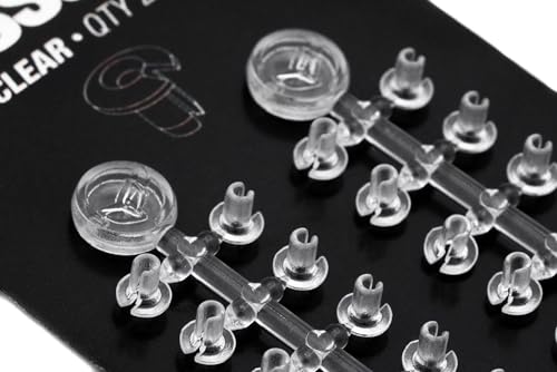 Korda Floss Caps Clear - 20 Ringe zur Montage von Boilies, Gummiringe für Karpfenmontagen, Haarmontage zum Angeln auf Karpfen Korda Floss Caps Clear - 20 Ringe zur Montage von Boilies, Gummiringe für Karpfenmontagen, Haarmontage zum Angeln auf Karpfen von Korda