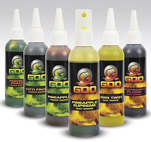 Korda GOO PINEAPPLE POWER SMOKE - Haken, Einheitsgröße, gelb, 1 Stück, Fischerei-Ausrüstung, 248080011, 16435121, 16435051 von Korda