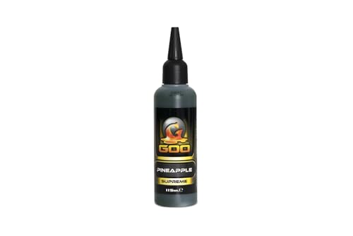 Korda Aroma für Boilies, Pellets & Partikelköder zum Karpfenangeln GOO Liquids Kiana Carp Dip, Geschmack:Pineapple Supreme Bait Smoke Korda Aroma für Boilies, Pellets & Partikelköder zum Karpfenangeln GOO Liquids Kiana Carp Dip, Geschmack:Pineapple Supreme Bait Smoke von Korda