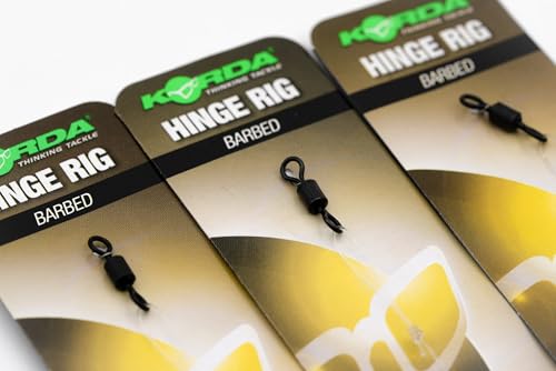 Korda Hinge Rig Size 4 Choddy MT 25lb-IQ2 20lb von Korda