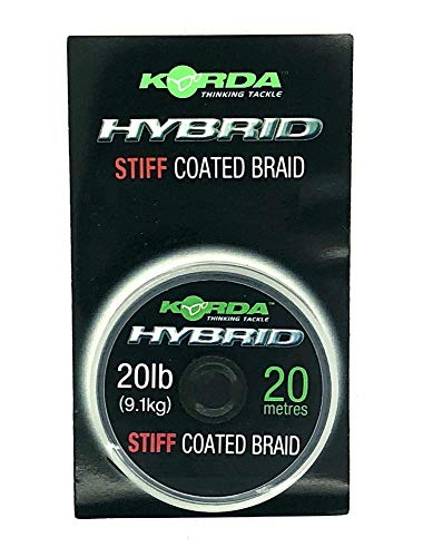 Korda Hybrid Stiff Coated Braid Gravel Brown 20m 20lb Vorfach Vorfachmaterial Karpfenvorfach Ummanteltes Vorfach Korda Hybrid Stiff Coated Braid Gravel Brown 20m 20lb Vorfach Vorfachmaterial Karpfenvorfach Ummanteltes Vorfach von Korda