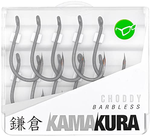 Korda Kamakura Choddy Barbless Größe 4 KAM18 Haken Karpfenhaken Angelhaken Hook Hooks von Korda