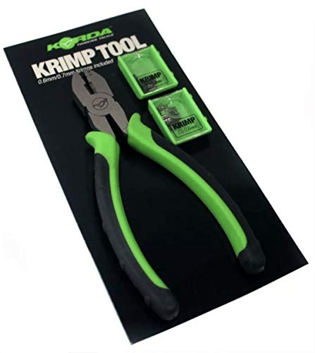 Korda Krimping Tool - Angelzange zum Bauen von Karpfenmontagen & Rigs, Zange für Karpfenvorfächer, Crimpzange Korda Krimping Tool - Angelzange zum Bauen von Karpfenmontagen & Rigs, Zange für Karpfenvorfächer, Crimpzange von Korda