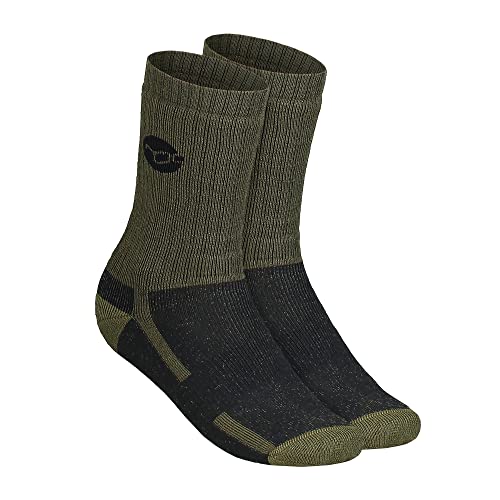 Korda Merinowolle Socken schwarz 7-9 von Korda