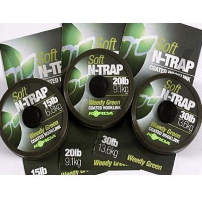 Korda N-TRAP Soft -20m Green - 30lb von Korda