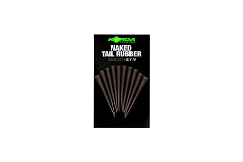 Korda Naked Tail Rubber - 10 Gummitubes, Farbe:Weed/Silt Korda Naked Tail Rubber - 10 Gummitubes, Farbe:Weed/Silt von Korda