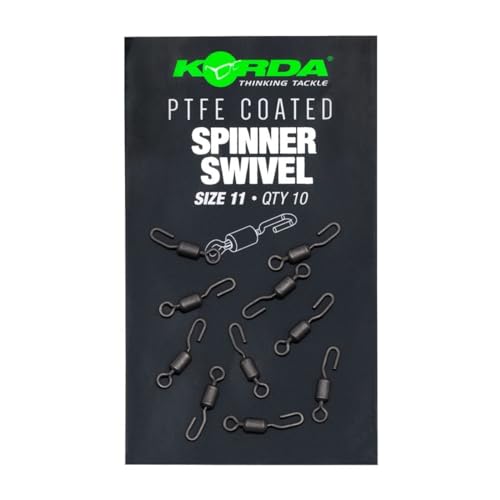 Korda PTFE Spinner Swivel Size 11 - Wirbel, Teflon Wirbel, Karpfenwirbel Korda PTFE Spinner Swivel Size 11 - Wirbel, Teflon Wirbel, Karpfenwirbel von Korda