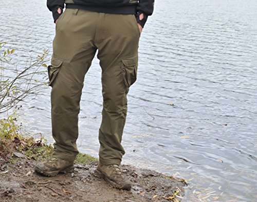 Korda Polar Kombats Dark Olive Small KCL085 Hose mit Fleece Winterhose Angelhose Korda Polar Kombats Dark Olive Small KCL085 Hose mit Fleece Winterhose Angelhose von Korda