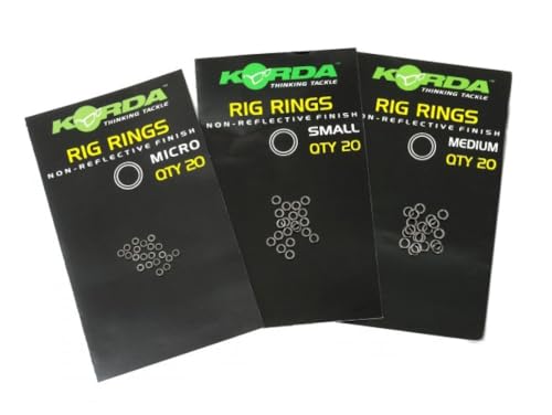 Korda Rig Ring - 20 Ringe für Karpfenmontagen, Größe:Small Korda Rig Ring - 20 Ringe für Karpfenmontagen, Größe:Small von Korda