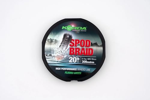 Korda Spod Braid - 300m geflochtene Angelschnur von Korda