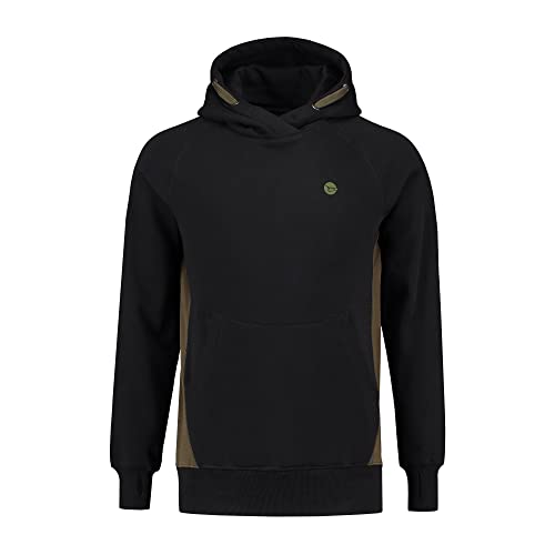 Korda TK Kapuzenpullover für Karpfen-/Süßwasserangeln Olive Small grün von Korda