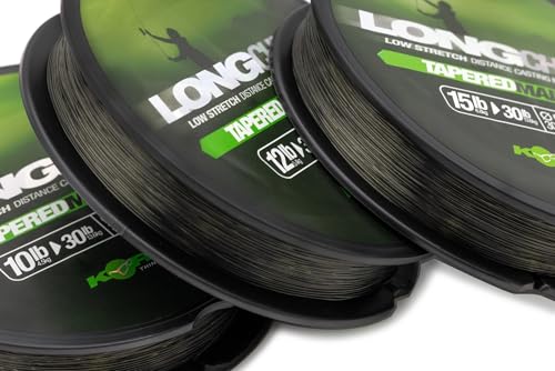 Korda LongChuck konische Hauptlinie, grün: 6,8–13,6 kg/0,33–0,47 mm Korda LongChuck konische Hauptlinie, grün: 6,8–13,6 kg/0,33–0,47 mm von Korda