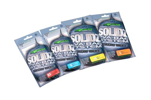 Korda Solidz Slow Melt PVA Bags - PVA Beutel, Größe/Packungsinhalt:S - 55 x 100mm / 25 Bags Korda Solidz Slow Melt PVA Bags - PVA Beutel, Größe/Packungsinhalt:S - 55 x 100mm / 25 Bags von Korda