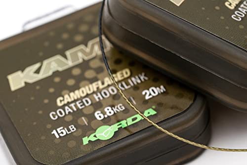 vorfachschnur geflochten korda kamo coated hooklink - 20m kkb80 vorfachschnur geflochten korda kamo coated hooklink - 20m kkb80 von Korda