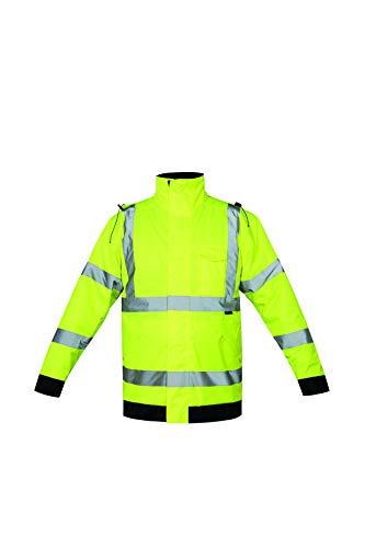 Korntex Regenjacke High-Viz Gelb, XL, KXRJGXL Korntex Regenjacke High-Viz Gelb, XL, KXRJGXL von Korntex