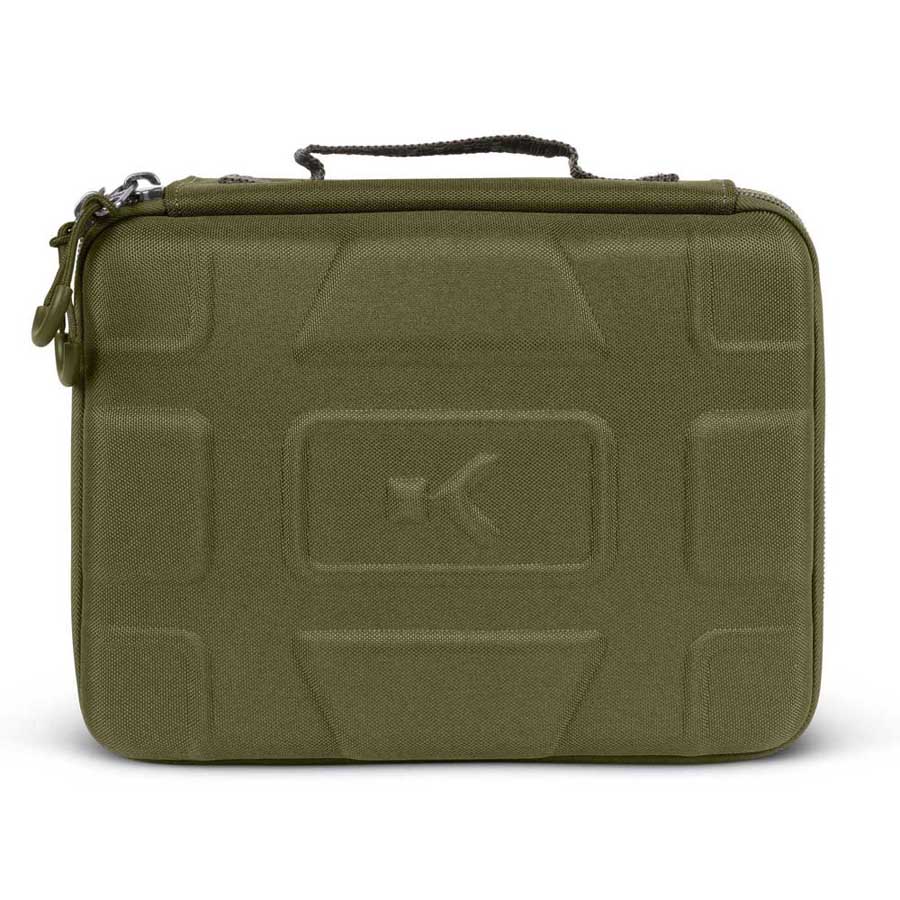 Korum 4l Hard Rig Case Grün von Korum