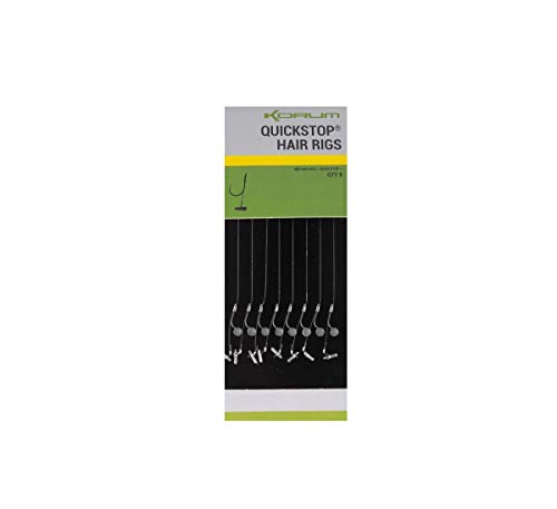 Korum Big Fish Quickstop Hair Rigs mit Widerhaken oder Widerhaken, 15" Barbless 8 Korum Big Fish Quickstop Hair Rigs mit Widerhaken oder Widerhaken, 15" Barbless 8 von Korum