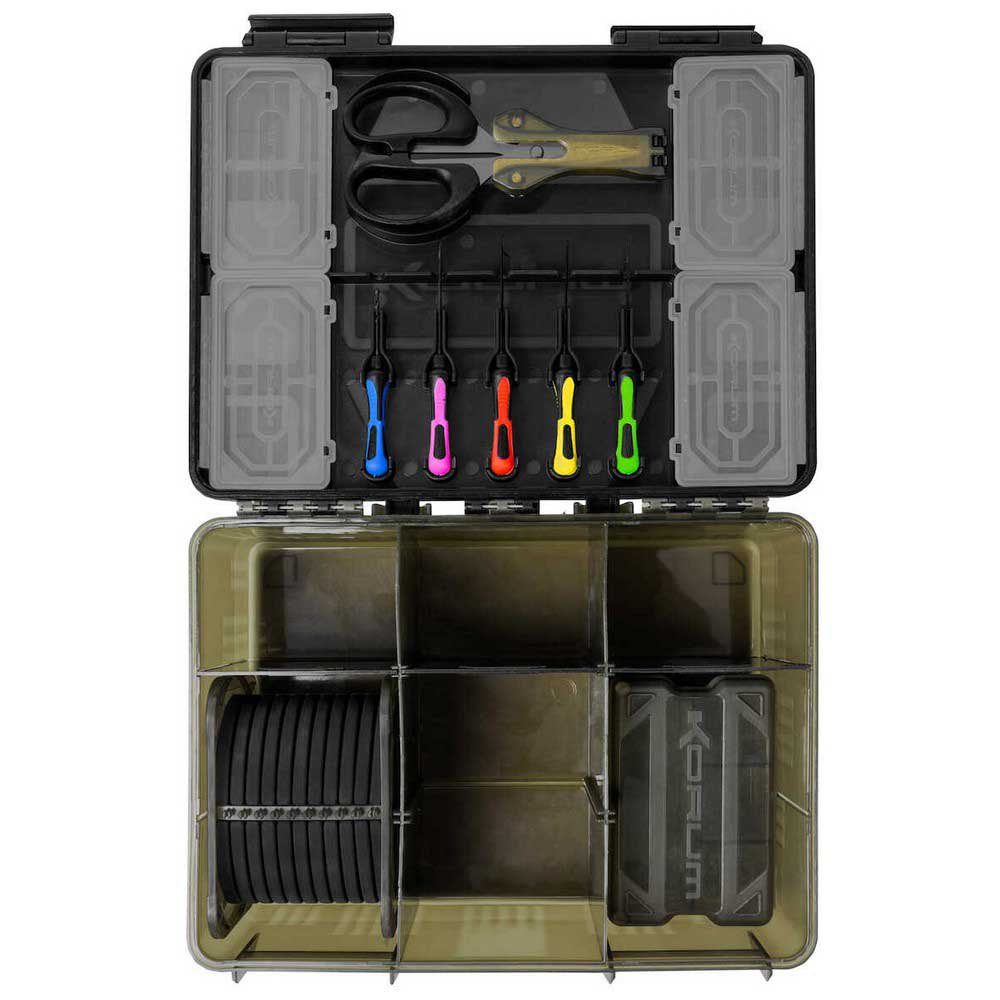 Korum Fully Loaded Tackle Box Durchsichtig Korum Fully Loaded Tackle Box Durchsichtig von Korum
