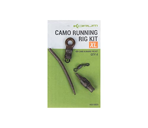 Korum Camo Running Rig Kit (4 pcs) - Größe : Klein Korum Camo Running Rig Kit (4 pcs) - Größe : Klein von Korum
