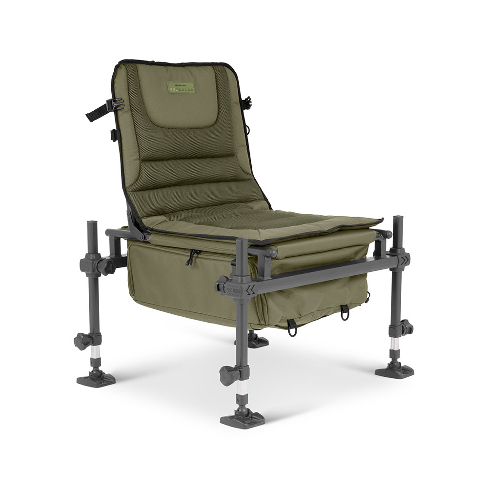 Korum Progress S23 Deluxe Chair Grün 48 x 58 x 40-60 cm Korum Progress S23 Deluxe Chair Grün 48 x 58 x 40-60 cm von Korum