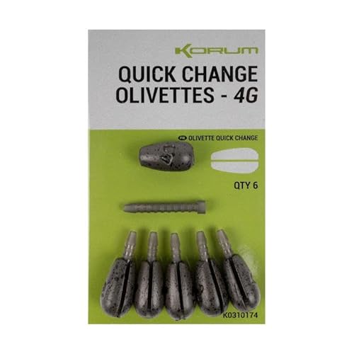 Korum Quick Change Olivette Lead 5 g von Korum