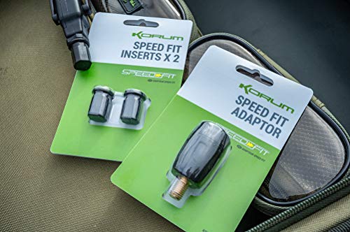 Korum Speed Fit Buzz Bar Adaptereinsätze 2 Stück Korum Speed Fit Buzz Bar Adaptereinsätze 2 Stück von Korum